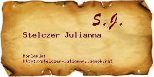 Stelczer Julianna névjegykártya